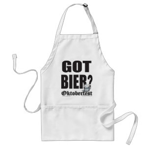 Oktoberfest heeft Bier? Standaard Schort