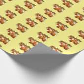 Oktoberfest herfstbier cadeaupapier (Hoek)