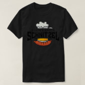 Oktoberfest ik geef geen Schnitzel Funny German B T-shirt (Design voorkant)