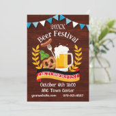 Oktoberfest Kaart (Staand voorkant)