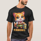 Oktoberfest kat prost! t-shirt (Voorkant)