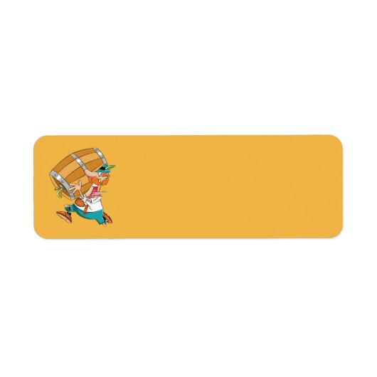 Oktoberfest Keg Adresetiketten Etiket (Voorkant)