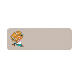 Oktoberfest Keg Adresetiketten Etiket