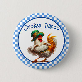 Oktoberfest Kippen Dans Ronde Button 5,7 Cm