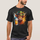 Oktoberfest Koe T-shirt (Voorkant)