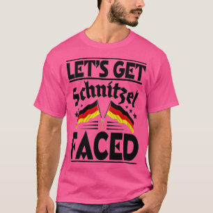 Oktoberfest - Laten we Schnitzel voor schimmels la T-shirt
