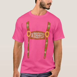 Oktoberfest Lederhosen Halloween Costume German me T-shirt