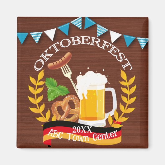 Oktoberfest Magneet (Voorkant)