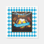 Oktoberfest Napkin Servet (Voorkant)