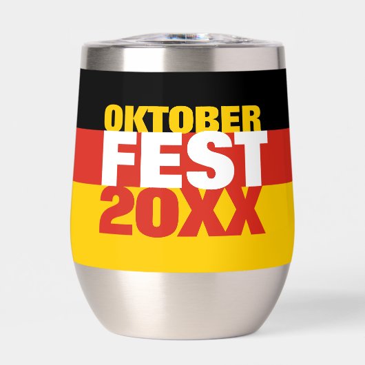 Oktoberfest Octoberfest Duitse vlag (Voorkant)