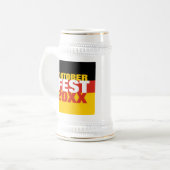 Oktoberfest Octoberfest Duitse vlag Bierpul (Voorkant links)