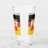 Oktoberfest Octoberfest Duitse vlag Glas (Rechts)