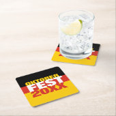 Oktoberfest Octoberfest Duitse vlag Kartonnen Onderzetters (Insitu)