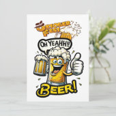OKTOBERFEST / Oktoberfest Uitnodiging (Staand voorkant)