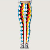 Oktoberfest Outfit Beiers en Duitse vlag Leggings (Voorkant)