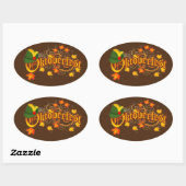 Oktoberfest  ovale sticker (Vel)
