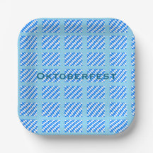 Oktoberfest Papieren Borden