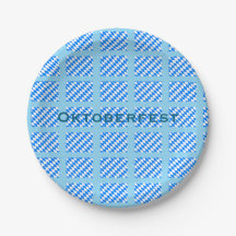 Oktoberfest Papieren Borden
