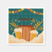 Oktoberfest papieren servetten (Voorkant)