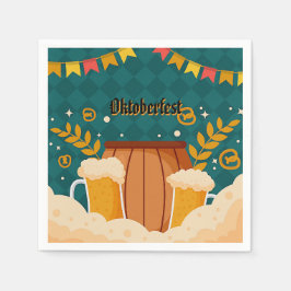 Oktoberfest papieren servetten
