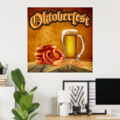 Oktoberfest Party Art Poster (Thuiskantoor)