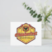 Oktoberfest - Pentagon Design Briefkaart (Staand voorkant)