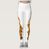 Oktoberfest Pretzel Leggings (Voorkant)