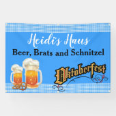 Oktoberfest Promotie 2 Bedrijven Spandoek (Horizontaal)