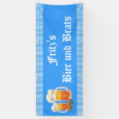 Oktoberfest Promotion Business Spandoek (Verticaal)
