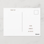 Oktoberfest Retro  Briefkaart (Achterkant)