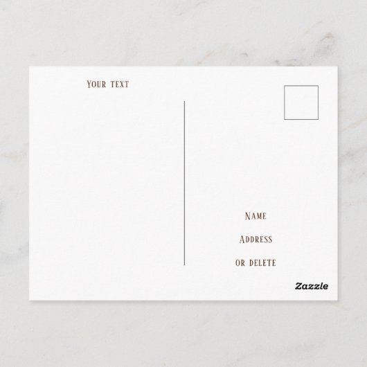 Oktoberfest Retro  Briefkaart (Achterkant)