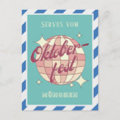 Oktoberfest Retro  Briefkaart (Voorkant)