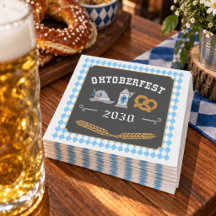 Oktoberfest Servetten - Duitse Bierfeestje
