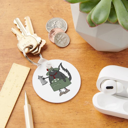 Oktoberfest Skunk Sleutelhanger