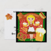 OKTOBERFEST - SRF KAART (Voorkant / Achterkant)