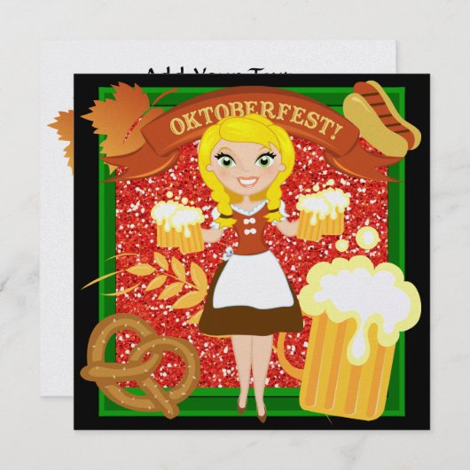 OKTOBERFEST - SRF KAART (Voorkant / Achterkant)