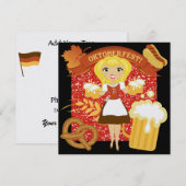 OKTOBERFEST - SRF KAART (Voorkant / Achterkant)