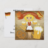 OKTOBERFEST - SRF KAART (Voorkant / Achterkant)