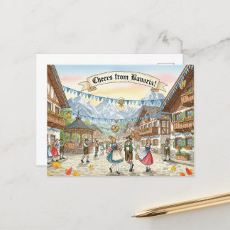  Oktoberfest Toast Briefkaart