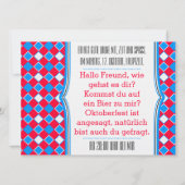 Oktoberfest Uitnodiging (Achterkant)