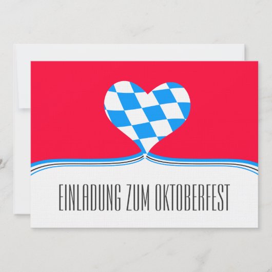 Oktoberfest Uitnodiging (Voorkant)