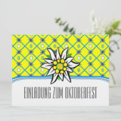 Oktoberfest uitnodiging (Staand voorkant)