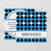 Oktoberfest uitnodiging (Voorkant / Achterkant)