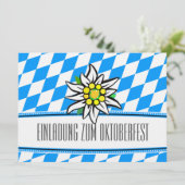 Oktoberfest uitnodiging (Staand voorkant)