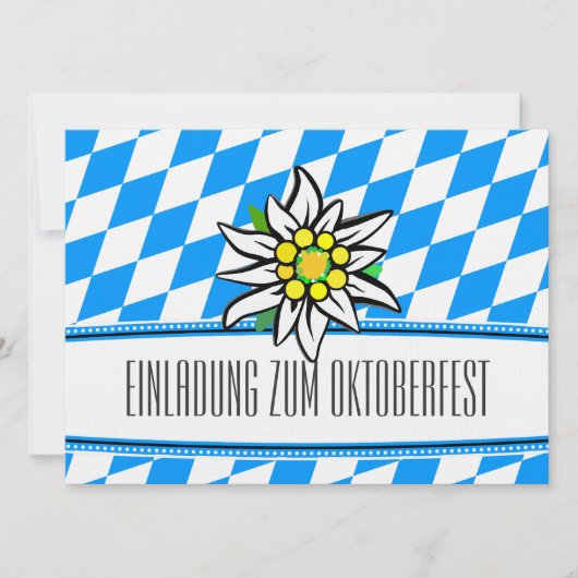 Oktoberfest uitnodiging (Voorkant)