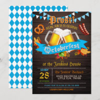 Oktoberfest Uitnodiging
