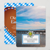 Oktoberfest Uitnodiging (Voorkant / Achterkant)