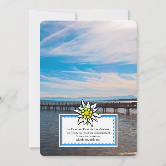 Oktoberfest Uitnodiging (Voorkant)