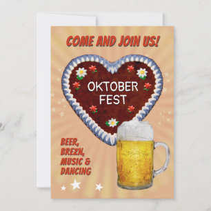 Oktoberfest Uitnodiging