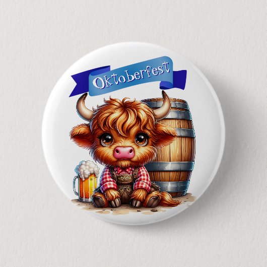 Oktoberfest vier Button (Voorkant)